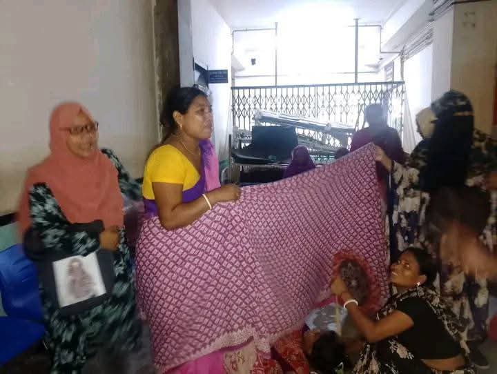 ওসমানীতে মিলেনি নার্স-ডাক্তার, কাপড় আড়াল দিয়ে বারান্দায় দুই নারীর সন্তান প্রসব