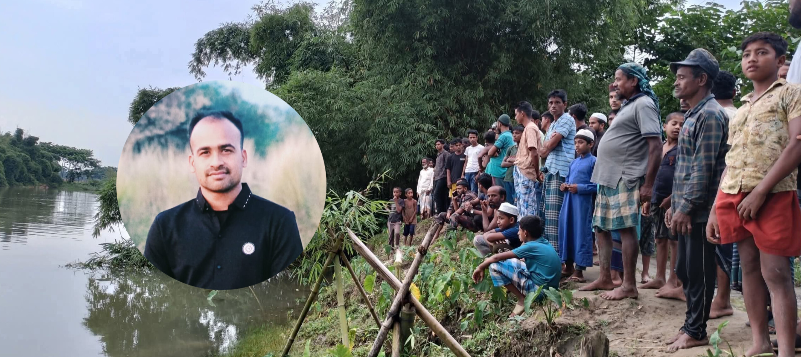 গোয়াইনঘাটে নৌকা ডুবে বিজিবি সদস্য নিখোঁজ