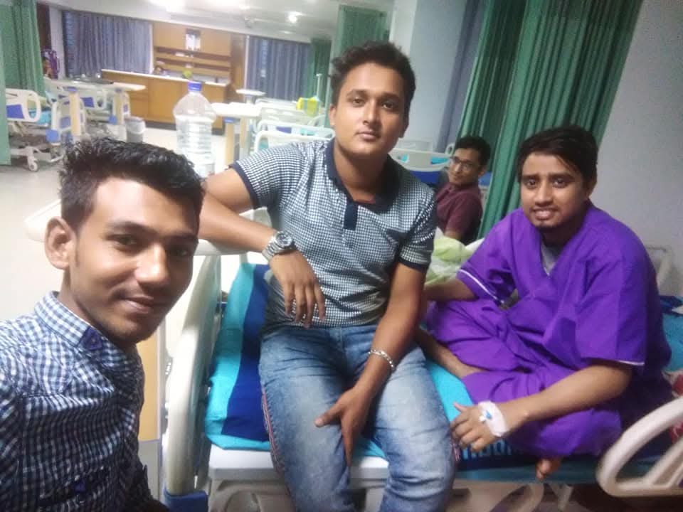 জকিগঞ্জ উপজেলা এলডিপির সাধারন সম্পাদক সুমন আহমদ এর উপর নৃশংস হামলা