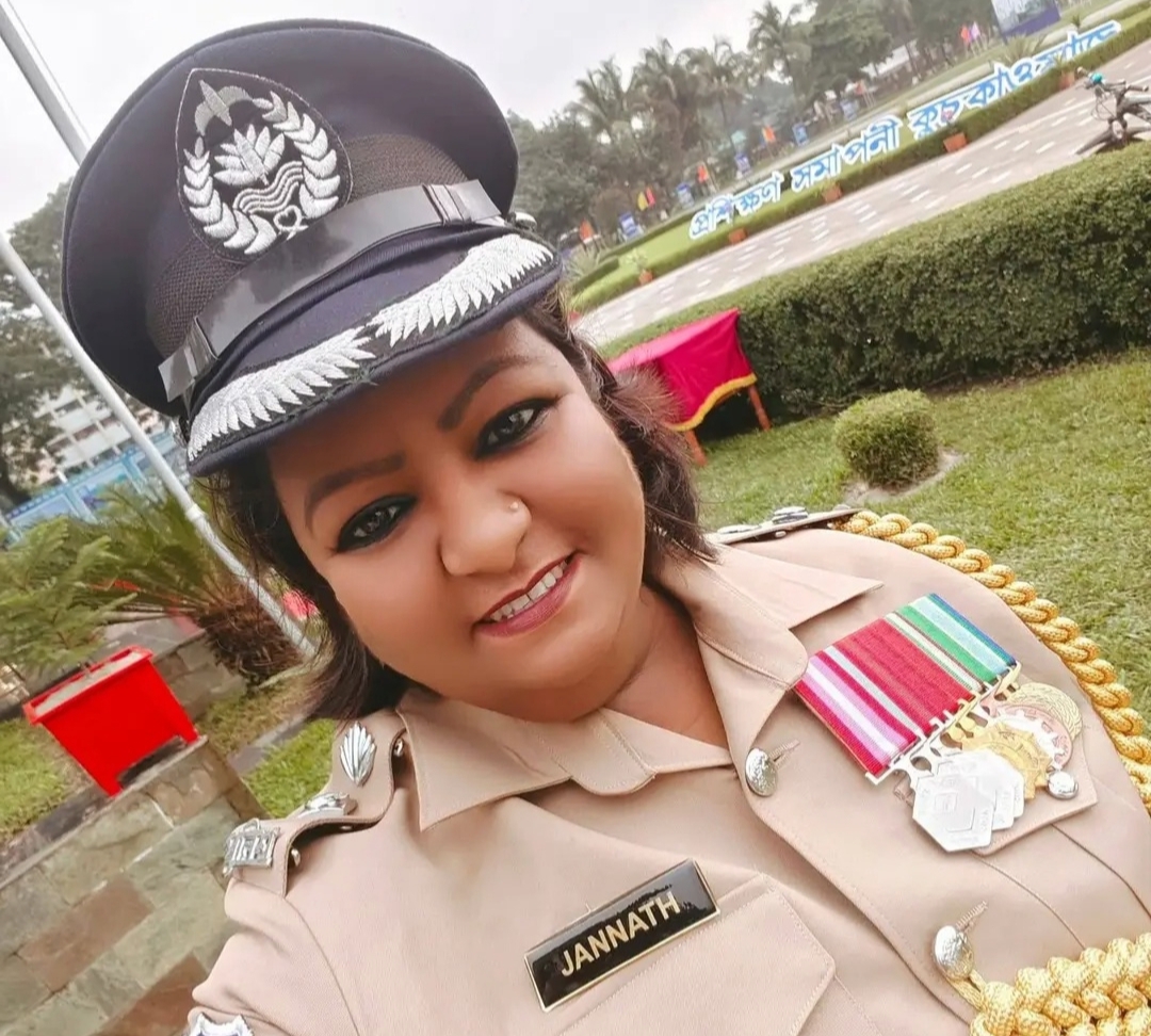 সিলেট রেলওয়ে জেলার নতুন পুলিশ সুপার হিসেবে জান্নাত আফরোজের দায়িত্ব গ্রহণ