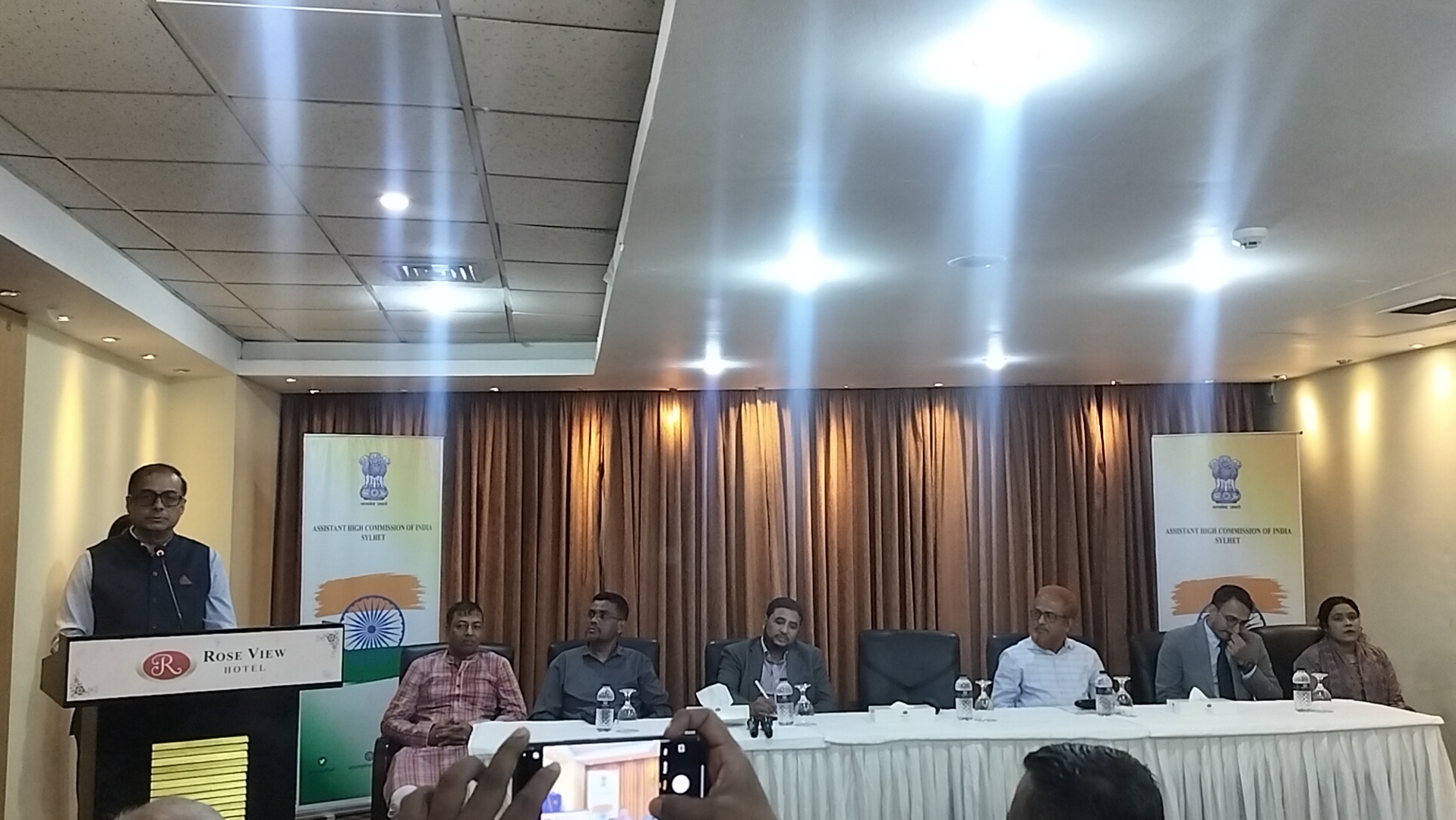 ভারতীয় সহকারী হাইকমিশনের উদ্যোগে সিলেটে সাংবাদিকদের সাথে ঈদ পুনর্মিলনী