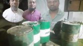 সিলেটে বিপুল পরিমাণ ডিজেলসহ আটক ৩