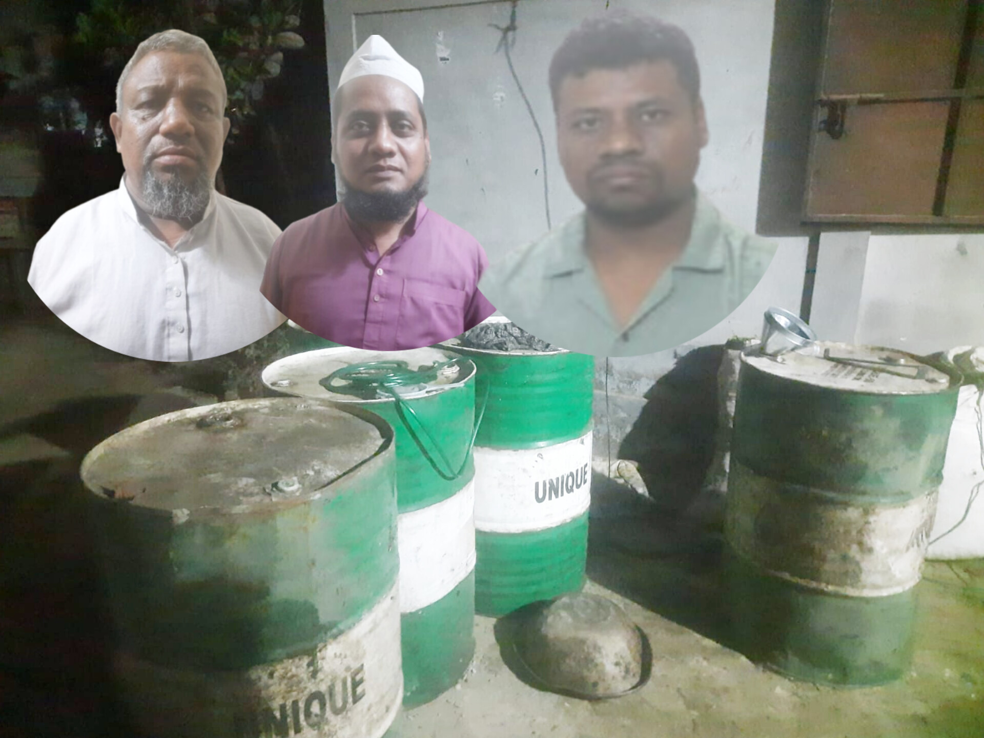 সিলেটে বিপুল পরিমাণ ডিজেলসহ আটক ৩