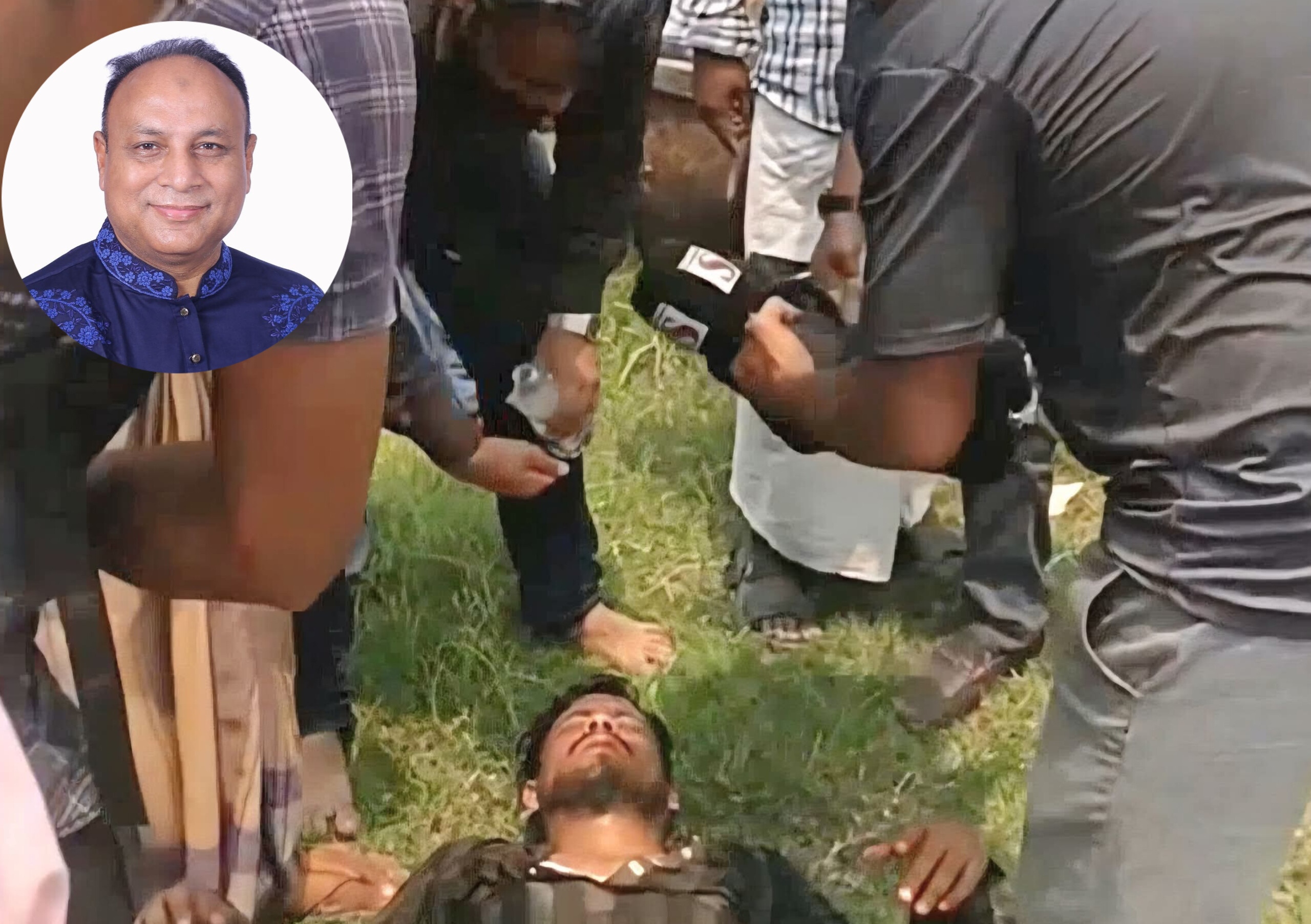 রাজনীতির ঊর্ধ্বে এক টুকরো মানবিকতা: সাংবাদিকের বিপদে পাশে দাঁড়ালেন এমপি এমরান