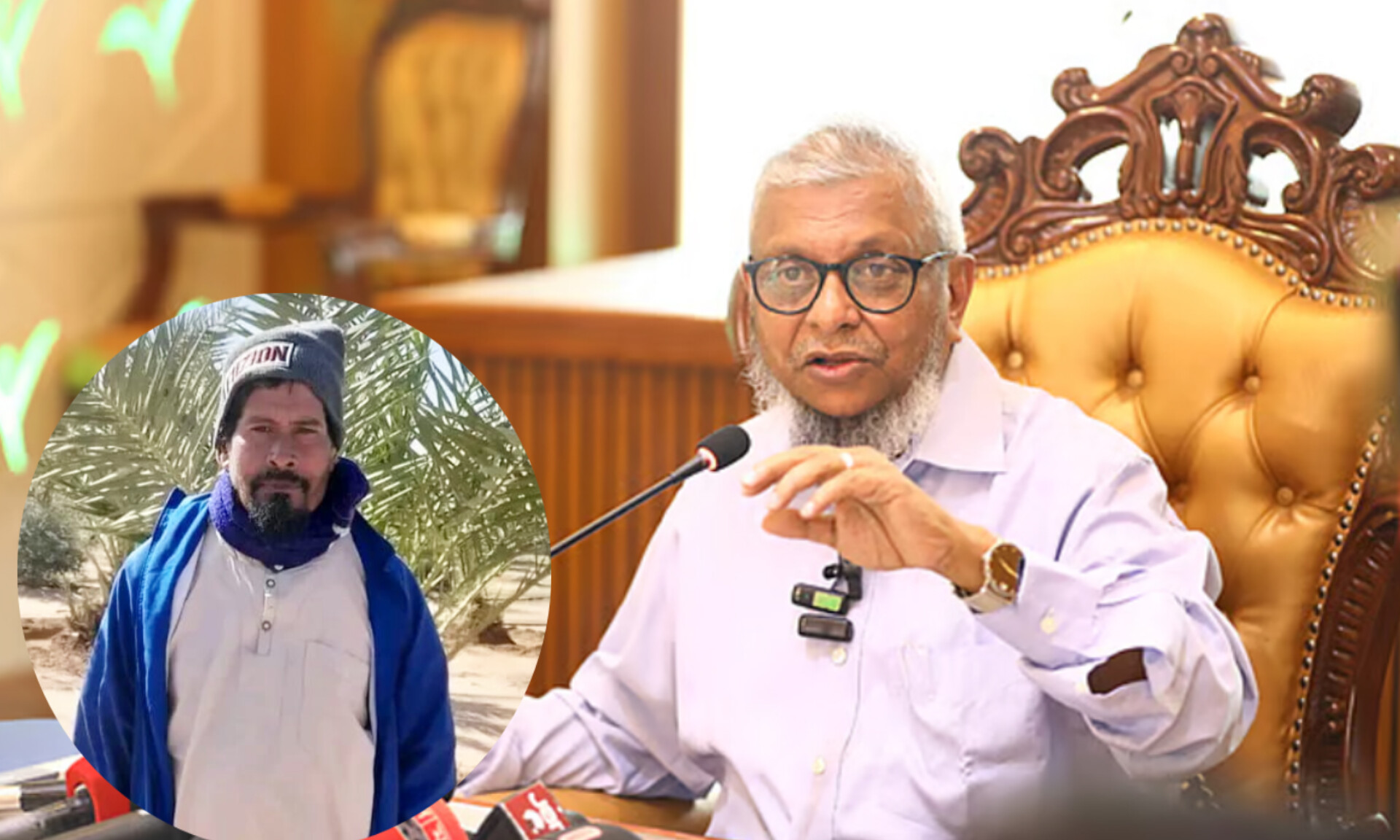 মন্ত্রী আরিফুল হক চৌধুরীর বিশেষ উদ্যোগে দেশে ফিরছেন নিখোঁজ প্রবাসী সমুজ আলী