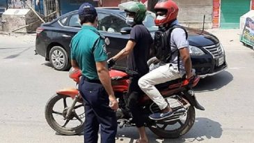 সিলেটে সিগন্যাল দেওয়ায় পুলিশকে মারধর মোটর সাইকেল আরোহীর