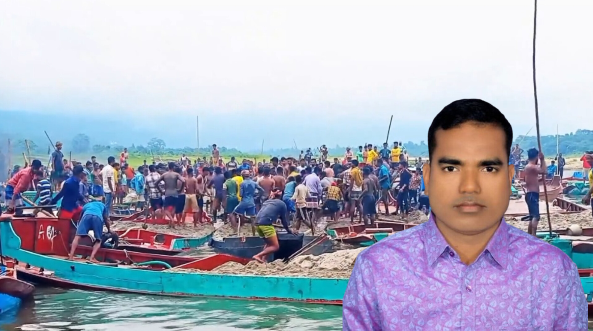গোয়াইনঘাটে আলিম উদ্দিনের নেতৃত্বে চাঁদাবাজি ও শ্রমিকদের মারধর