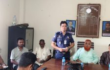 গোয়াইনঘাটে মাদকের বিরুদ্ধে কঠোর নীতি ঘোষণা নবাগত ওসি ওমর ফারুকের