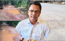 গোয়াইনঘাটে সড়ক উন্নয়নে হরিলুট : ২ মাসেই উঠছে কার্পেটিং, প্রকৌশলী হাসিবের প্রত্যাহারের দাবি