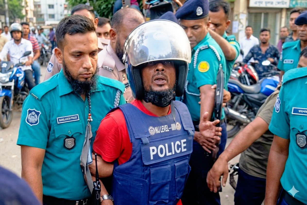 সিলেটে স্বামী-স্ত্রী ও গৃহপরিচারিকাকে কুপিয়ে হত্যা, সন্দেহভাজন বাবুল গ্রেপ্তার